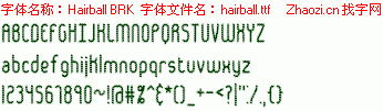 查看字体及作者详细介绍