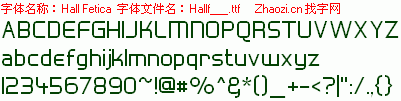 查看字体及作者详细介绍
