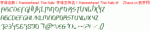 查看字体及作者详细介绍