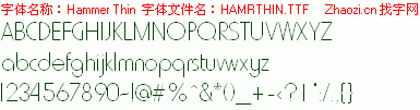 查看字体及作者详细介绍