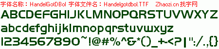 查看字体及作者详细介绍