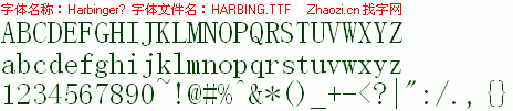 查看字体及作者详细介绍