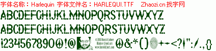 查看字体及作者详细介绍