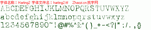 查看字体及作者详细介绍