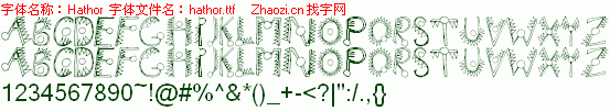 查看字体及作者详细介绍