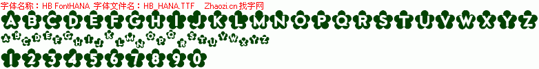 查看字体及作者详细介绍