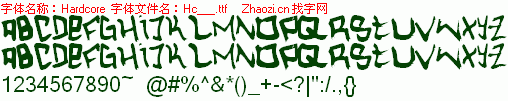 查看字体及作者详细介绍