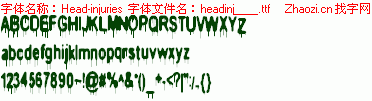 查看字体及作者详细介绍