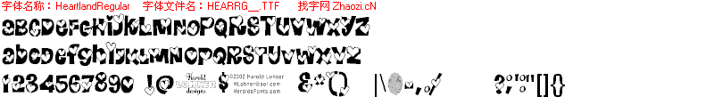 查看字体及作者详细介绍