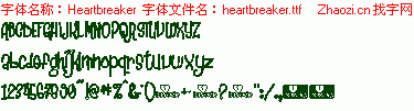 查看字体及作者详细介绍