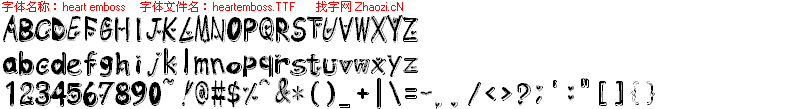 查看字体及作者详细介绍