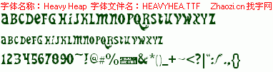 查看字体及作者详细介绍