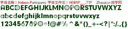 查看字体及作者详细介绍