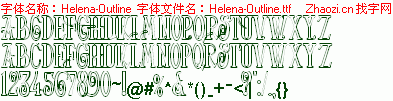 查看字体及作者详细介绍