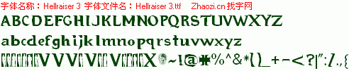 查看字体及作者详细介绍