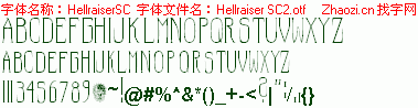 查看字体及作者详细介绍