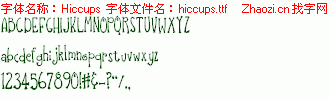 查看字体及作者详细介绍
