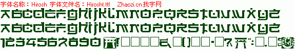 查看字体及作者详细介绍