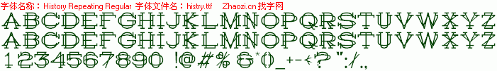 查看字体及作者详细介绍