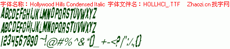 查看字体及作者详细介绍