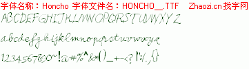 查看字体及作者详细介绍