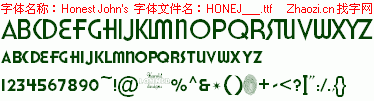 查看字体及作者详细介绍