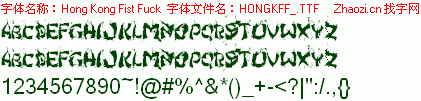 查看字体及作者详细介绍