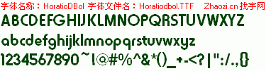 查看字体及作者详细介绍