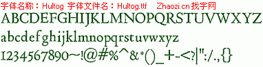 查看字体及作者详细介绍