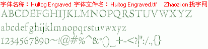 查看字体及作者详细介绍
