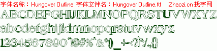 查看字体及作者详细介绍