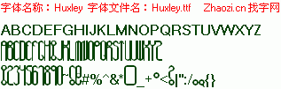 查看字体及作者详细介绍