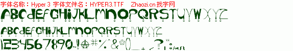 查看字体及作者详细介绍