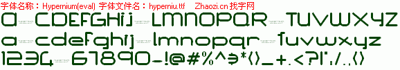 查看字体及作者详细介绍