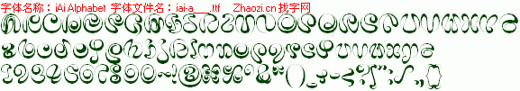 查看字体及作者详细介绍