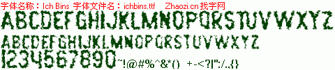 查看字体及作者详细介绍