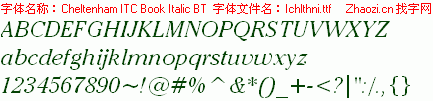 查看字体及作者详细介绍