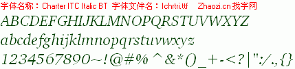 查看字体及作者详细介绍