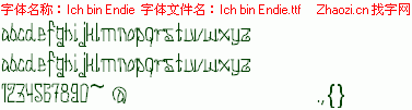 查看字体及作者详细介绍