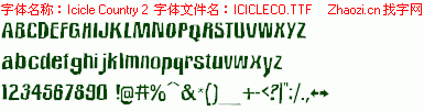 查看字体及作者详细介绍