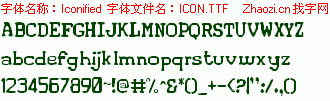 查看字体及作者详细介绍