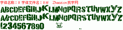 查看字体及作者详细介绍