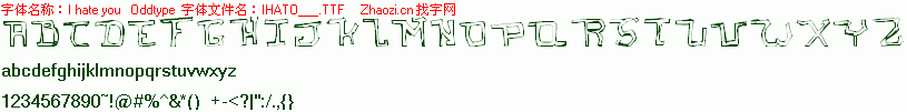 查看字体及作者详细介绍
