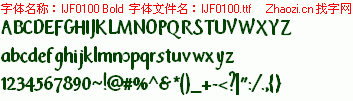 查看字体及作者详细介绍