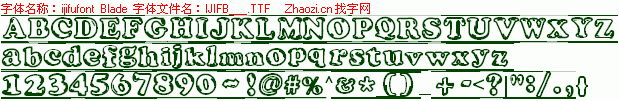 查看字体及作者详细介绍