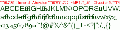 查看字体及作者详细介绍