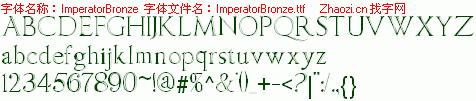 查看字体及作者详细介绍