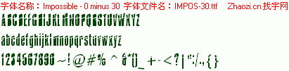查看字体及作者详细介绍