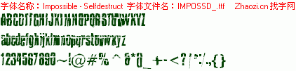 查看字体及作者详细介绍