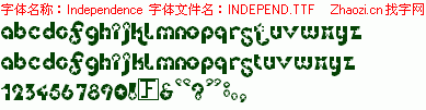 查看字体及作者详细介绍